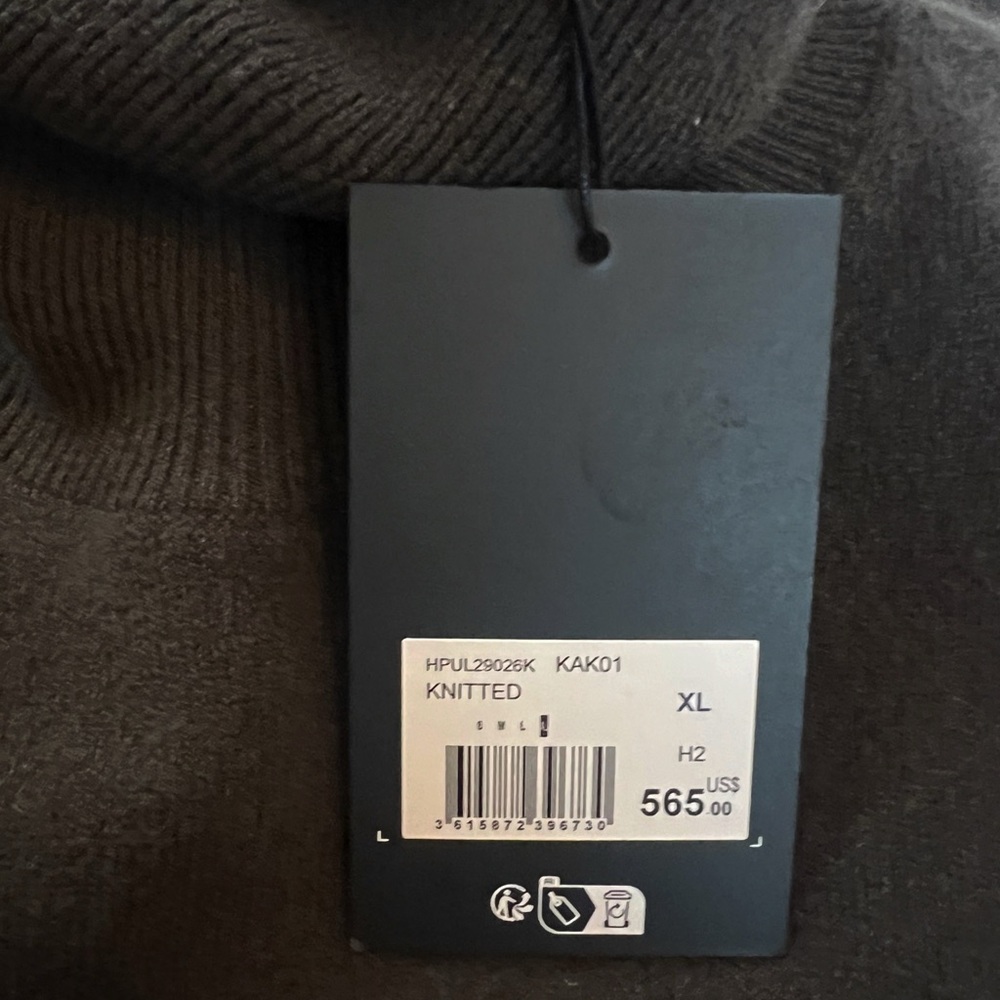 Men’s XL NWT The Kooples Cashmere Blend Sweater - Picture 3 of 4